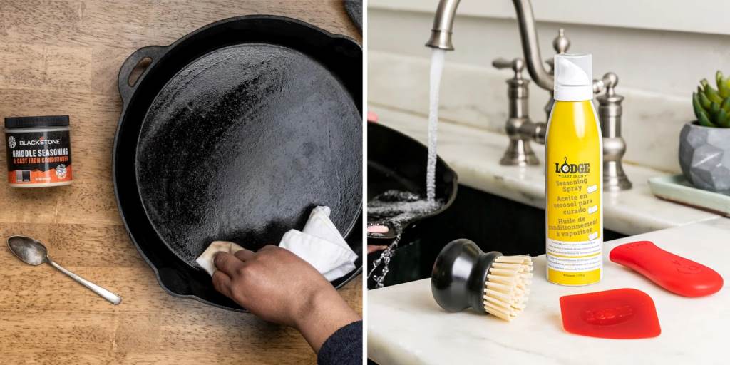 Cleaning Cast Iron Before Storage