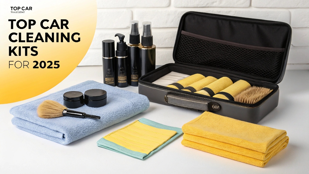 Best car detailing kits of 2025 with products to clean, polish, and maintain a sparkling car exterior.